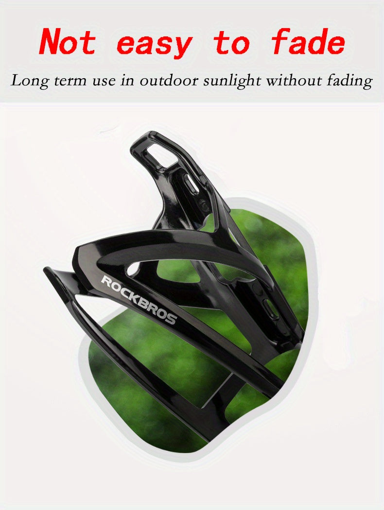 Premium Two-Tone Bike Water Bottle Holder - Durable & Lightweight for Mountain & Road Bikes - Perfect Outdoor Cycling Accessory