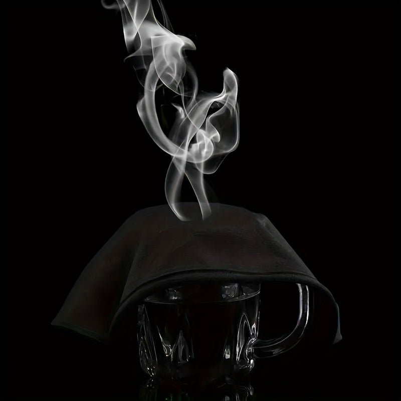 Cosplay Master Kit - Durable Full Face Mask, Half Skull Mask, and Hand Coverings with Sleek Design, Black Finish, Versatile for Halloween, Performance, LARP, Parties, and Events - Premium Plastic Construction, Comfortable Wea