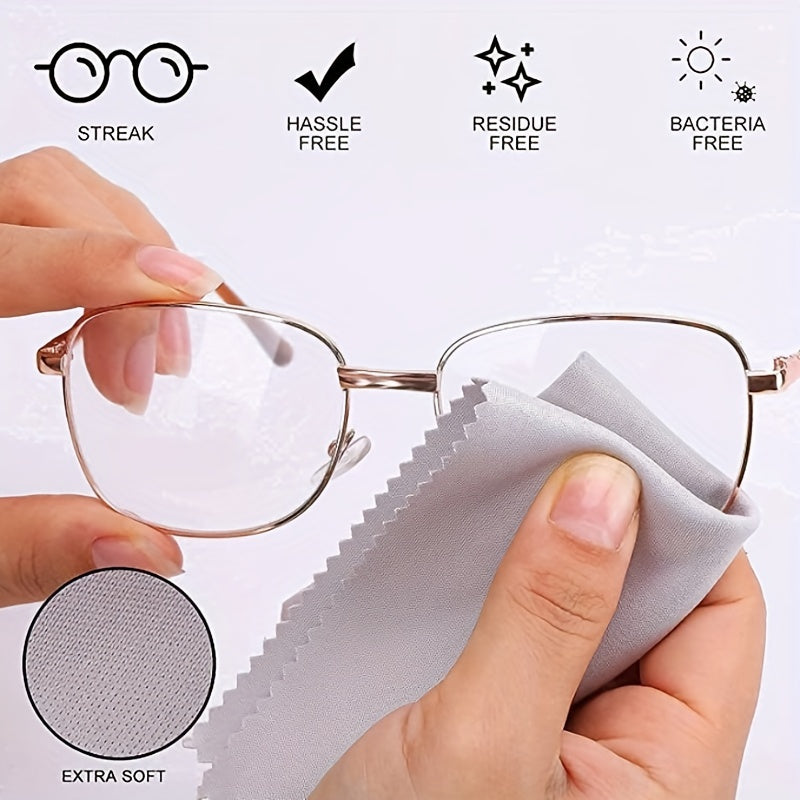 Microfiber Cloth, Cleaning Cloths. Washable And Durable Microfiber Cleaning Cloth For Glasses, Lenses, Electronics And Screens