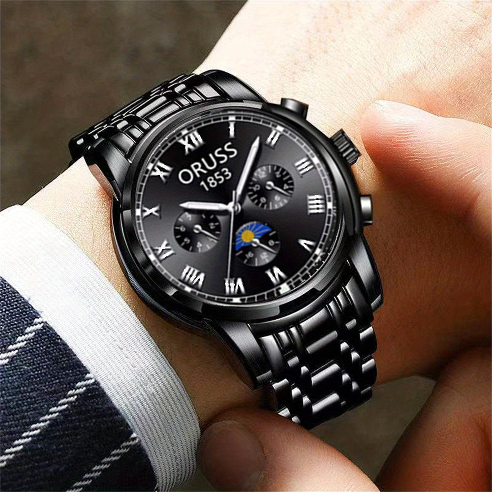 A Stylish, High-end, Durable, Handsome, And Precise Men's Watch That Is Versatile For Business And Fashion Trends.