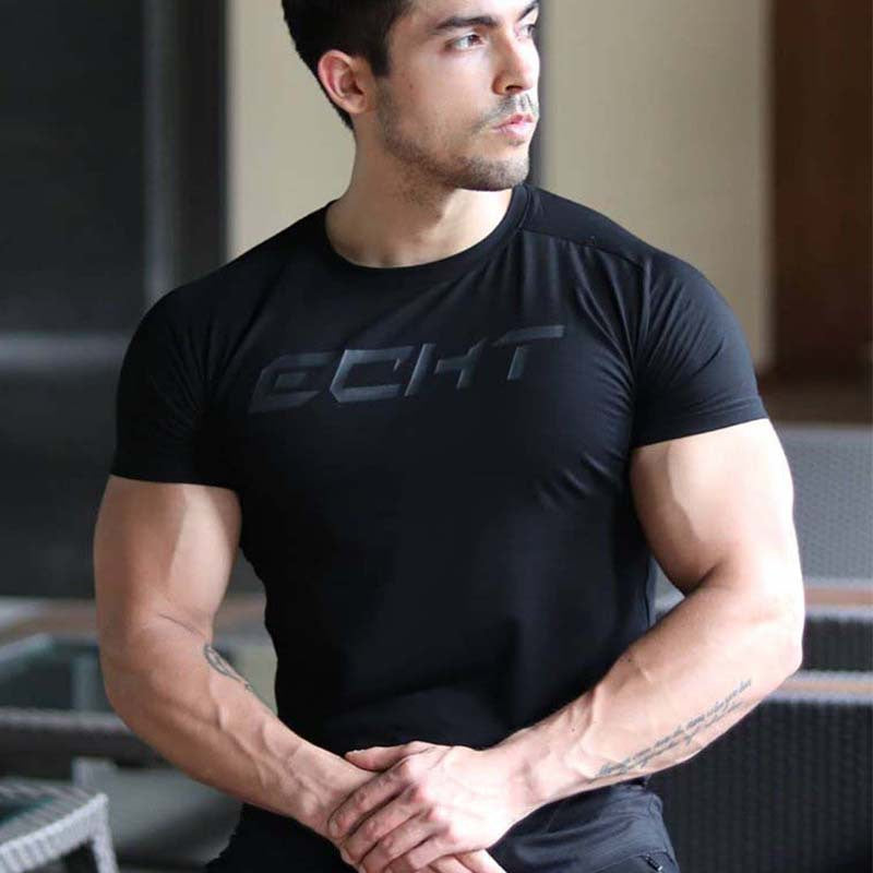 Men's T Shirt Men Summer Short Sleeve Cotton Tshirt Slim Fit Tops Tee Brand Male Clothing Casual Fashion T-shirts Men
