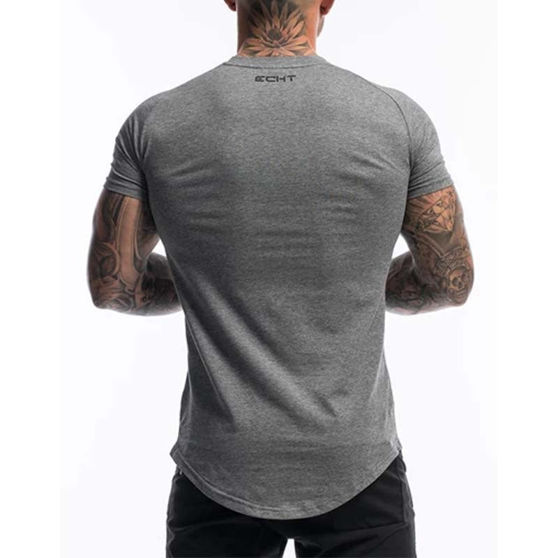 Men's T Shirt Men Summer Short Sleeve Cotton Tshirt Slim Fit Tops Tee Brand Male Clothing Casual Fashion T-shirts Men