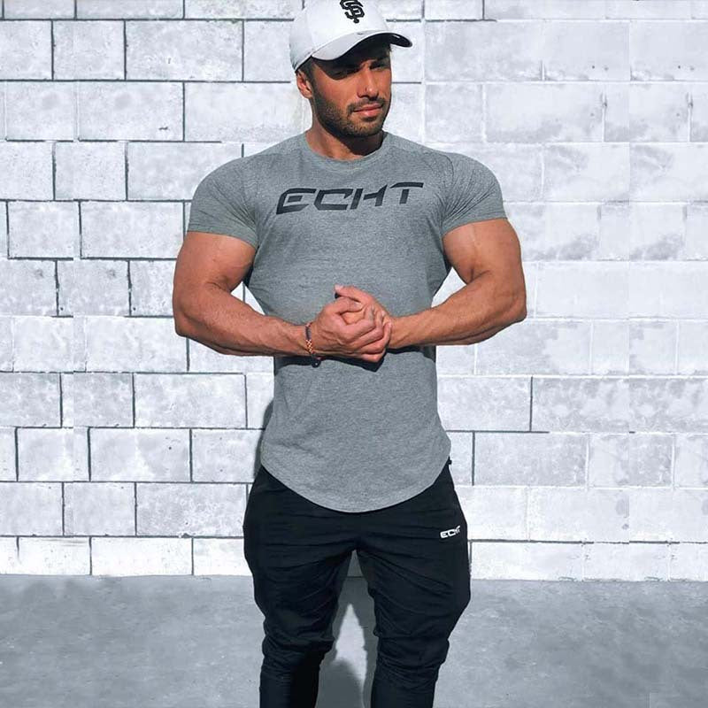 Men's T Shirt Men Summer Short Sleeve Cotton Tshirt Slim Fit Tops Tee Brand Male Clothing Casual Fashion T-shirts Men