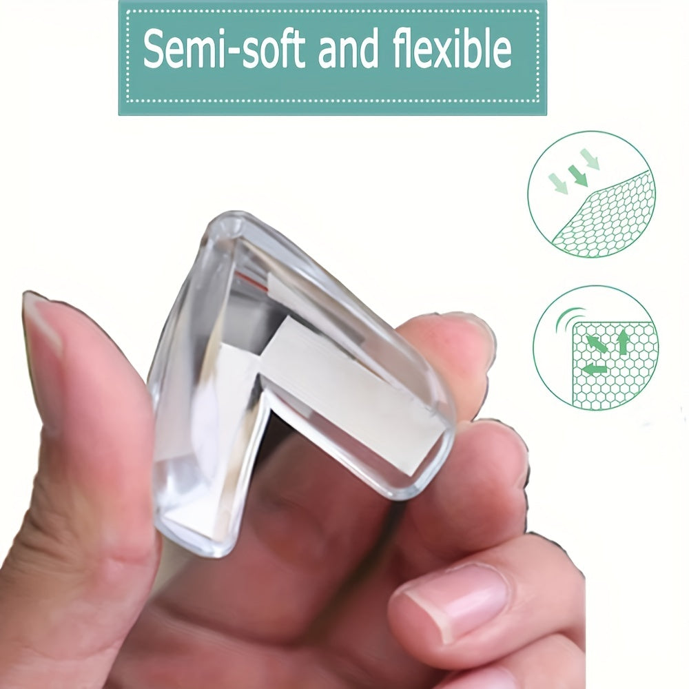 20pcs Baby Protection Corner Guards, Baby And Children's Furniture Edge Bumper Corner Guards, Safety Guards And Corner Pads For Tables, Cribs, Fireplaces, Corners & Edges Christmas, Halloween, Thanksgiving Day Gift