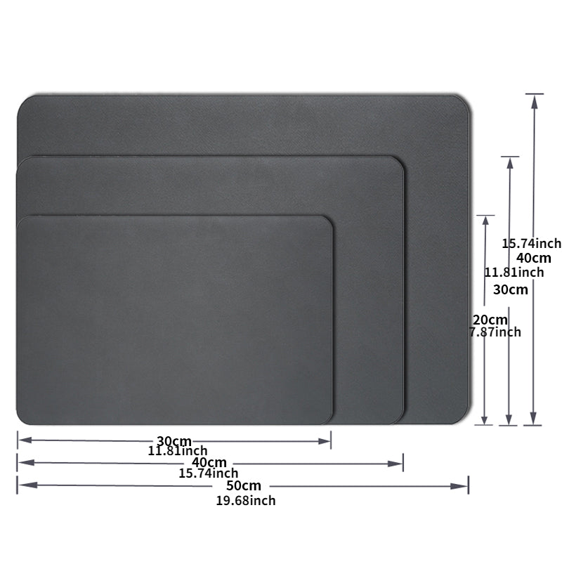 1pc Super Absorbent Large Coffee Mat, Quick Dry Dish Drying Mat and Bathroom Drain Pad for Home Kitchen Supplies