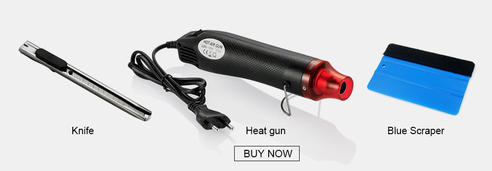 30x127cm 11.81x50inch Waterproof 3D Carbon Fiber Vinyl Wrapping Film for Car, Motorcycle & Automobiles - DIY Styling Accessory