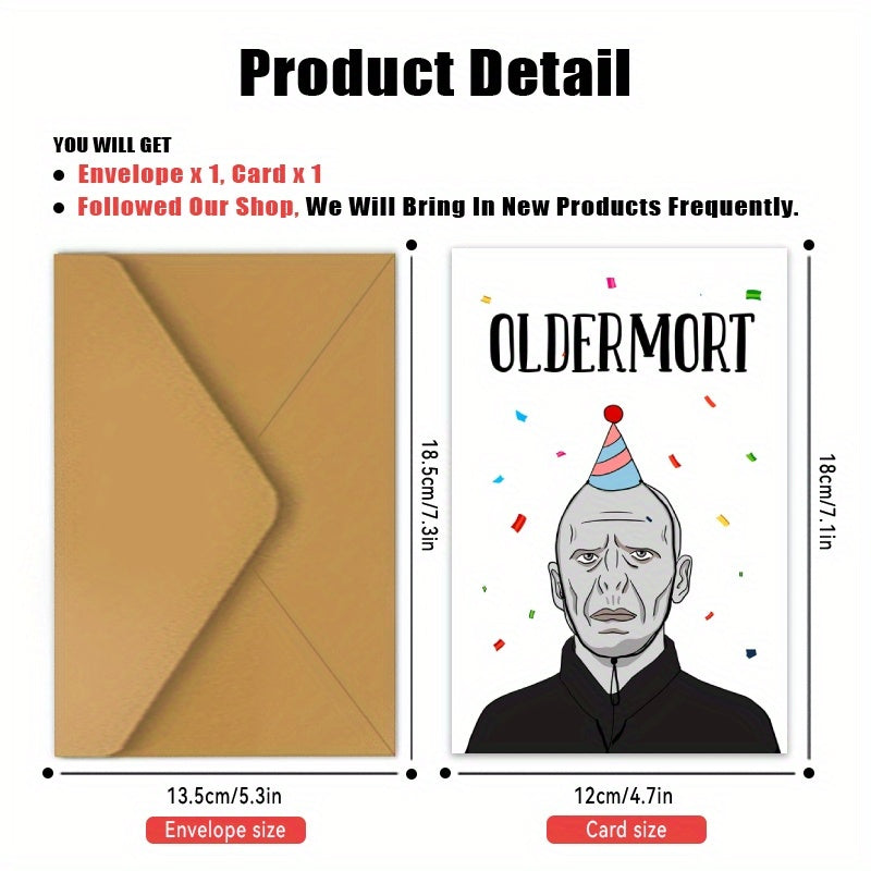 Hilarious Wizard-Themed Birthday Card - Perfect For Christmas, Thanksgiving, Halloween & Anniversaries - Unique Gift For Friends, Men & Women