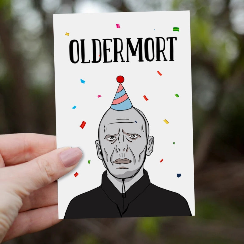 Hilarious Wizard-Themed Birthday Card - Perfect For Christmas, Thanksgiving, Halloween & Anniversaries - Unique Gift For Friends, Men & Women