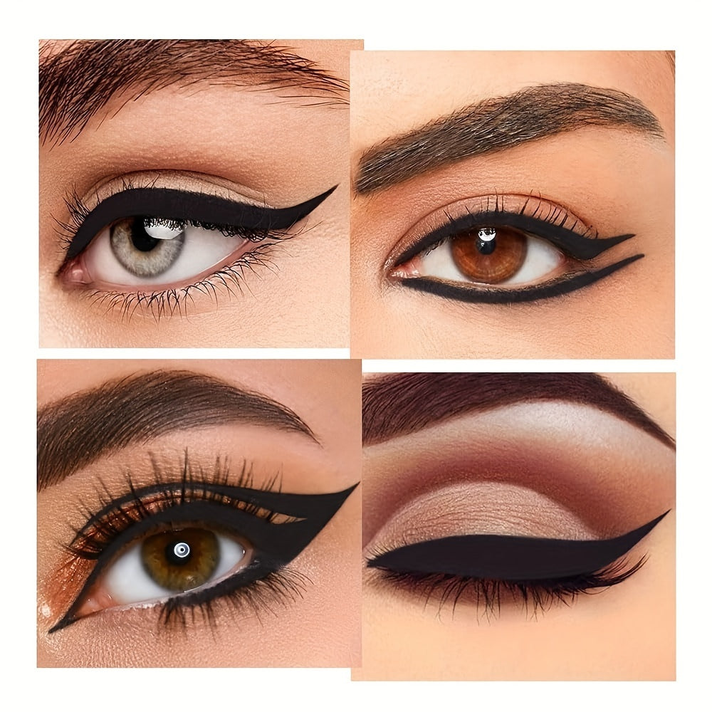 [Popular Choice] 2-Piece Kajal Eyeliner & Eyeshadow Duo - Effortless Application for Stunning Cat Eye & Smoky Looks - Ideal for Halloween & Daily Glam