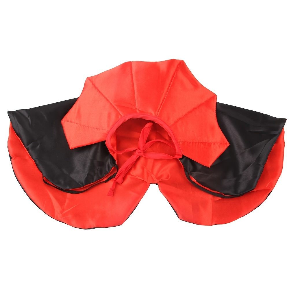 Halloween Cape Costume For Cats, Pet Vampire Cloak Puppy Cat Cosplay Costumes Devil Wizard Party Clothes For Small Medium Dog Cats