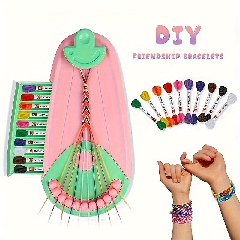 Friendship Bracelet Making Kit Toys, Kids Jewelry Making Kit, Gifts For Girls 8-12-Christmas/ Halloween/Thanksgiving Day