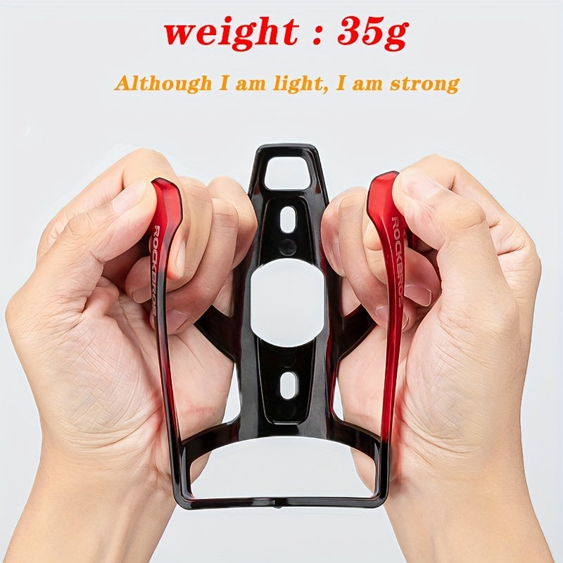 Premium Two-Tone Bike Water Bottle Holder - Durable & Lightweight for Mountain & Road Bikes - Perfect Outdoor Cycling Accessory