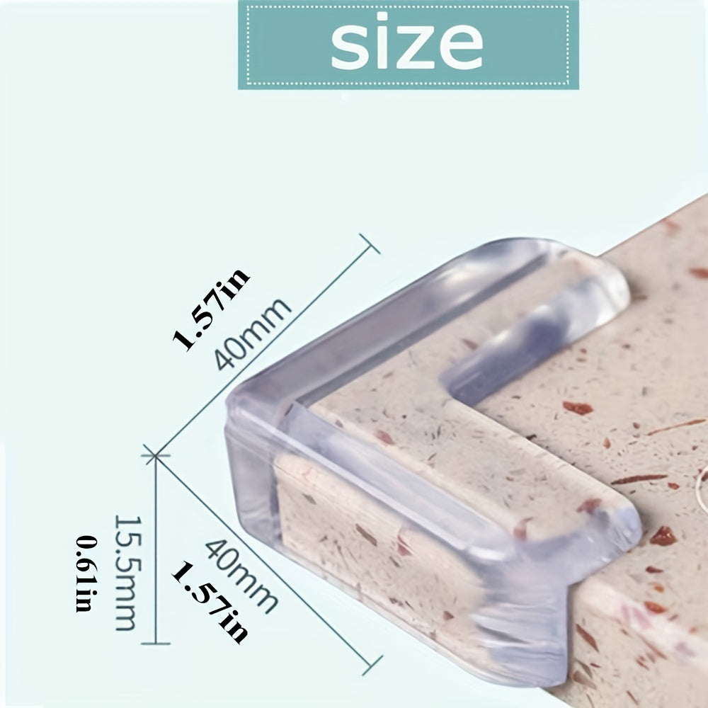 20pcs Baby Protection Corner Guards, Baby And Children's Furniture Edge Bumper Corner Guards, Safety Guards And Corner Pads For Tables, Cribs, Fireplaces, Corners & Edges Christmas, Halloween, Thanksgiving Day Gift