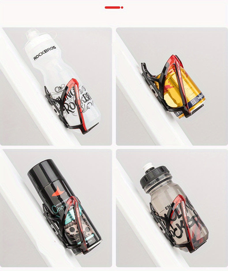 Premium Two-Tone Bike Water Bottle Holder - Durable & Lightweight for Mountain & Road Bikes - Perfect Outdoor Cycling Accessory