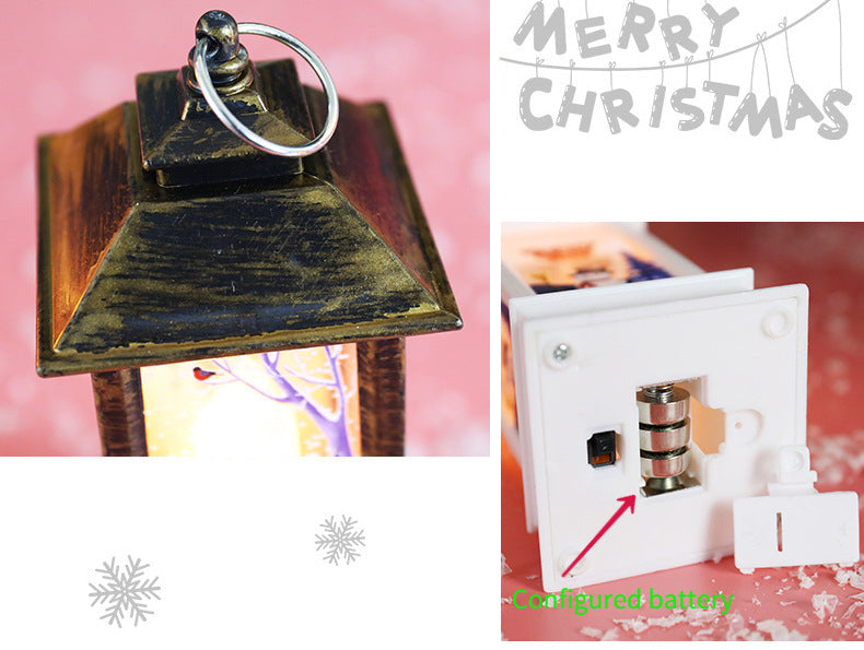 Christmas theme,night light,Christmas wind lamp,candelabra lamp,old man snowman decorations,table decorations,Christmas