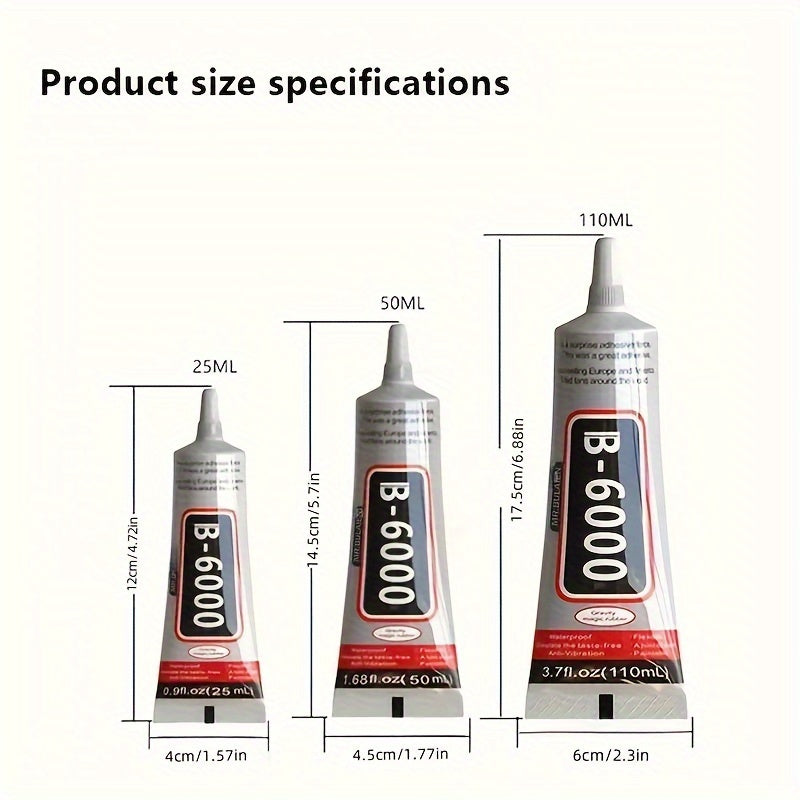 B-6000 Superglue: Fast, Time-Saving, Convenient, and Efficient for Jewelry, Electronics, and More