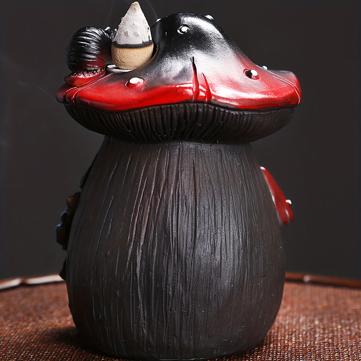 1pc Exquisite Waterfall Incense Burner - Handcrafted Resin Aromatherapy Decor - Aesthetically Pleasing Home Fragrance for Festive Seasons & Everyday Use - Ideal Christmas, Easter, Halloween, Thanksgiving Gift