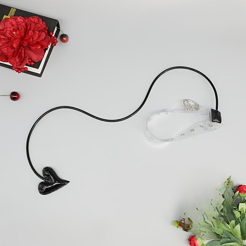 [Cute Bat Ears Headband] Faux Fur Bat Ears Headband - Cute Animal Theme Cosplay Accessories for Halloween Party and Role Play Performances