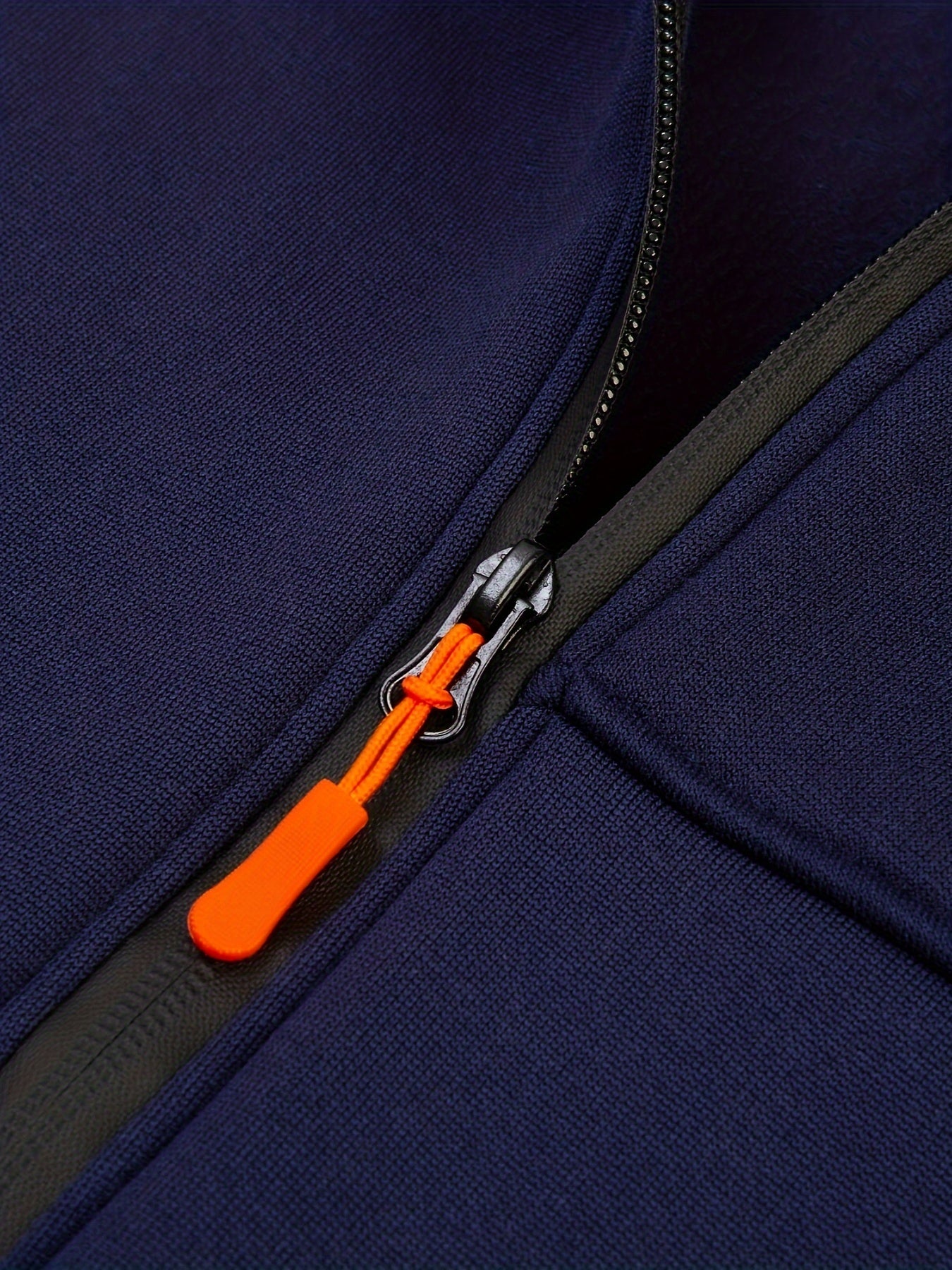 Casual Comfy Long Sleeve Hoodie - Men's Loose Zipper Jacket - Men's Clothing