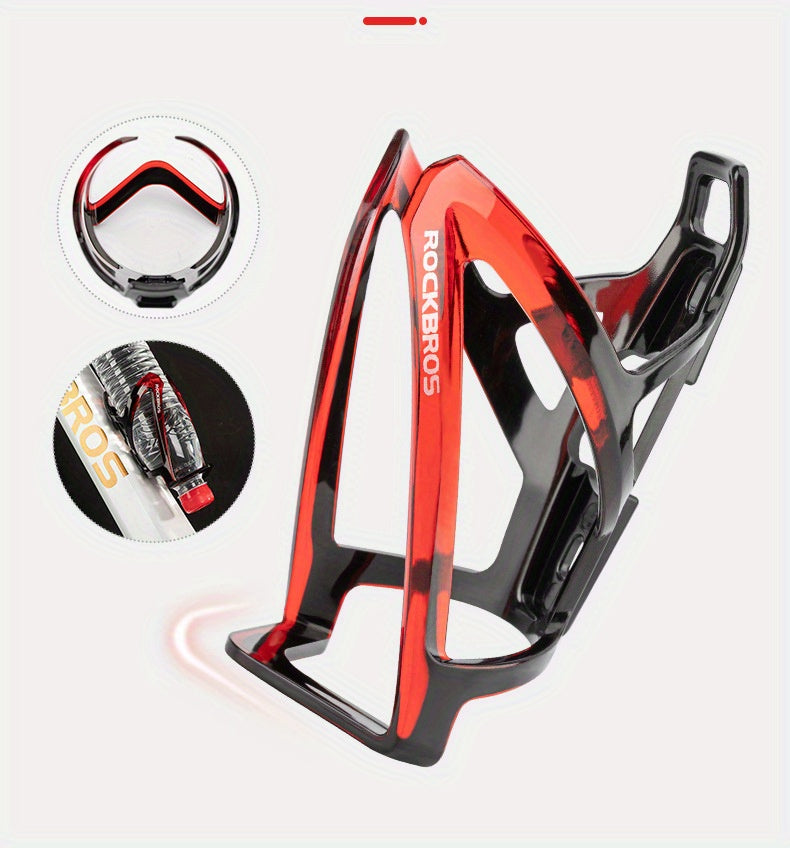 Premium Two-Tone Bike Water Bottle Holder - Durable & Lightweight for Mountain & Road Bikes - Perfect Outdoor Cycling Accessory