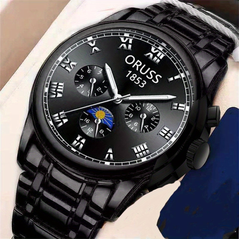 A Stylish, High-end, Durable, Handsome, And Precise Men's Watch That Is Versatile For Business And Fashion Trends.