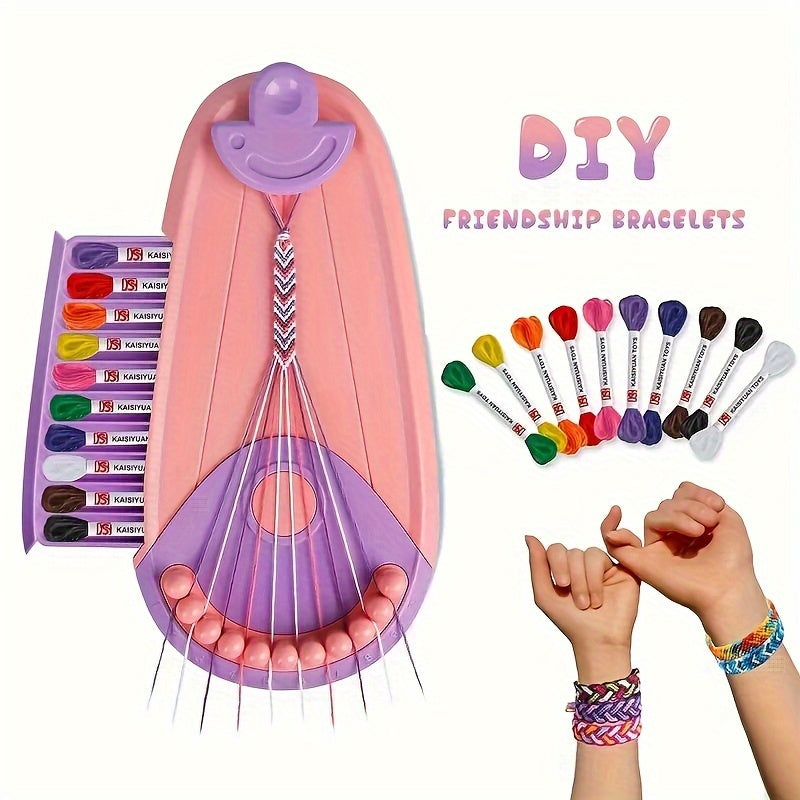 Friendship Bracelet Making Kit Toys, Kids Jewelry Making Kit, Gifts For Girls 8-12-Christmas/ Halloween/Thanksgiving Day