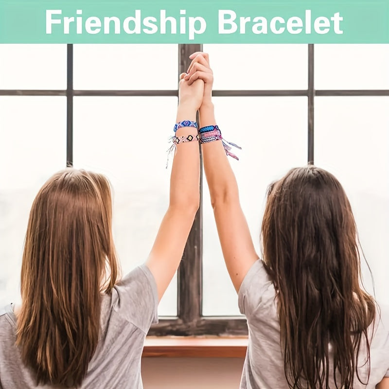 Friendship Bracelet Making Kit Toys, Kids Jewelry Making Kit, Gifts For Girls 8-12-Christmas/ Halloween/Thanksgiving Day