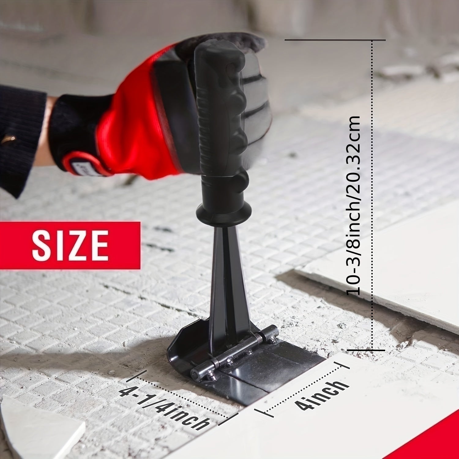 1pc Multi-Functional Trim Puller, Commercial-Grade Tile Removal Tool for Home Improvement, Baseboard, Molding, Siding, and Floor Removal, Ideal for Remodeling Projects