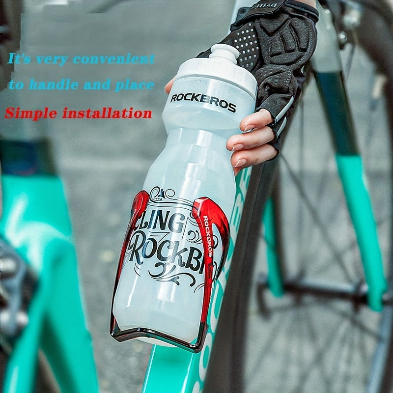 Premium Two-Tone Bike Water Bottle Holder - Durable & Lightweight for Mountain & Road Bikes - Perfect Outdoor Cycling Accessory