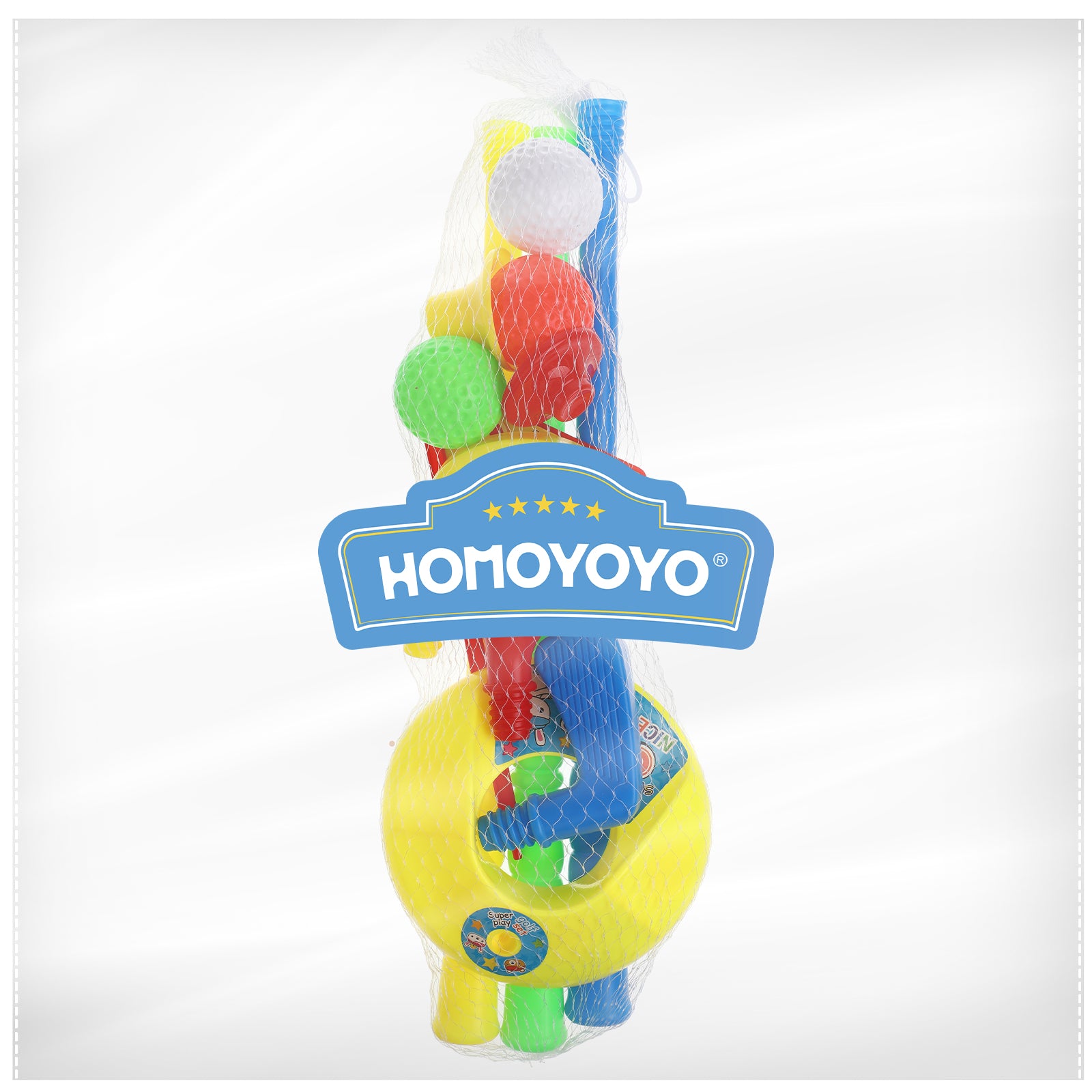 Kids Golf Toy Set Early Educational Golf Set Toys Toddler Golf Set Kids Golf Clubs With Golf Sticks For 2 3 4+ Years Old Kids