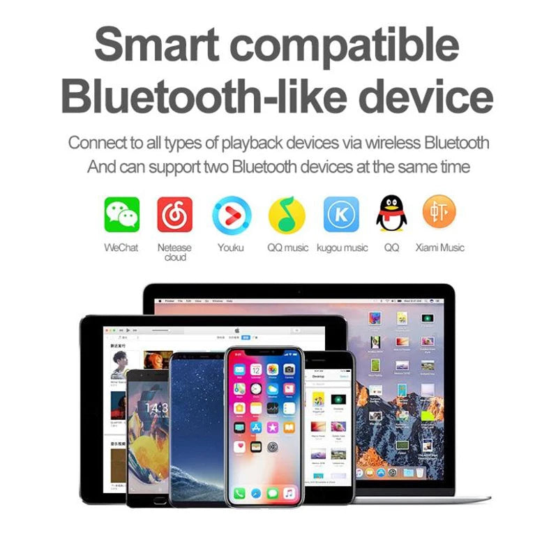 New Single Ear Business Headset Bluetooth Ear Hook Earphone HIFI Stereo Comfortable Wear For Music Work Drive Delivery Headphone