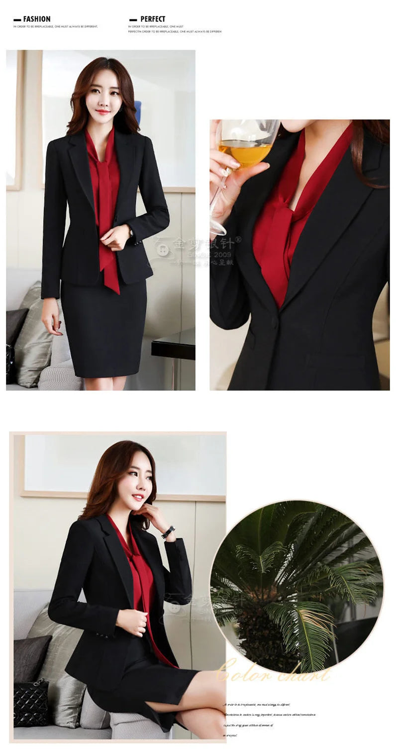 Suit Jacket Women Spring And Autumn Women's Suits Coat Long Sleeve 2025 New Season Korean Fashion Slim Top Women Blazer Black