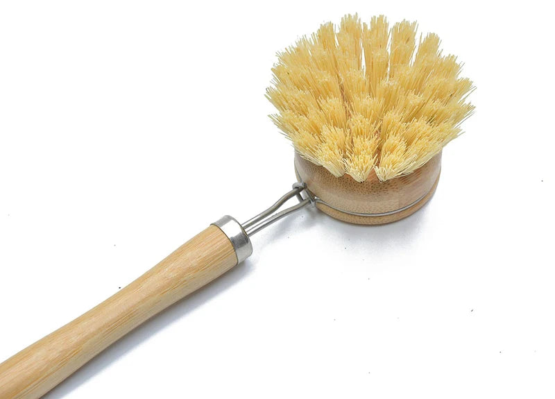 Kitchen Cleaning Brush Tool Clean Wash Brush Bamboo Dish Washing Brush Pan Pot Cleaner Kitchen Brush For Dishes Cleaning Tools