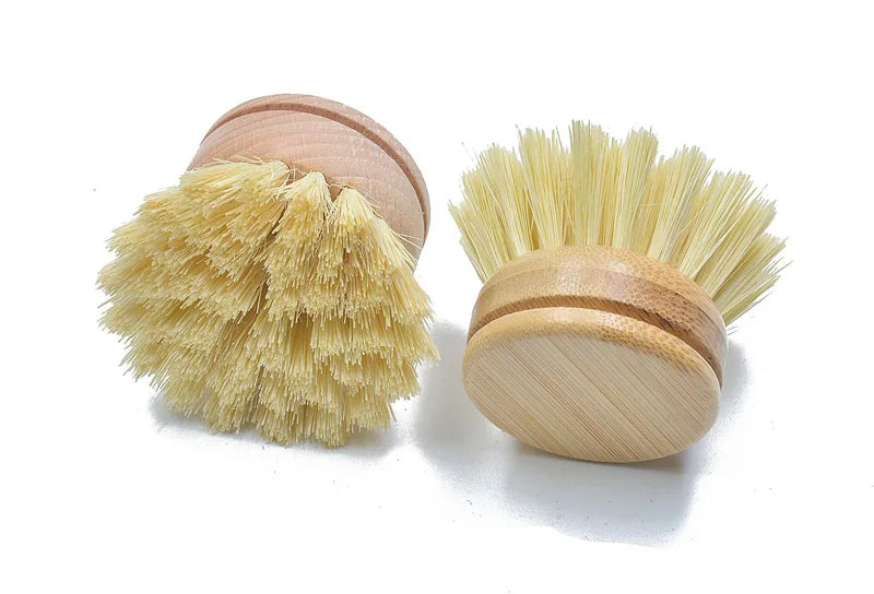 Kitchen Cleaning Brush Tool Clean Wash Brush Bamboo Dish Washing Brush Pan Pot Cleaner Kitchen Brush For Dishes Cleaning Tools