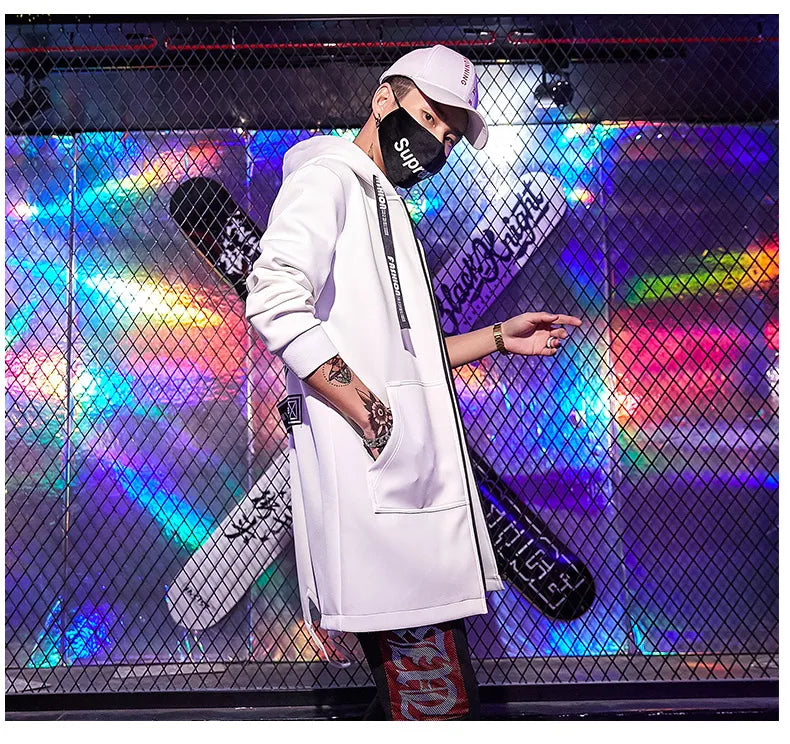 Men's Jacket Fashion Spring Autum Casual Streetwear Hoodie Jacket Men's Overalls Bomber Jacket Mens Windbreaker Coat Man Outwear