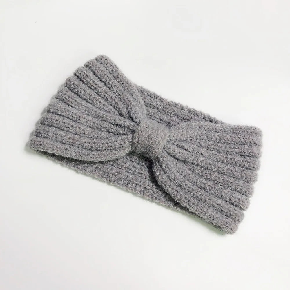 Winter Warm Headband for Women Woolen Knitting Headbands Wool Knitted Elastic Headband Headwear Girls Hair Band Hair Accessories