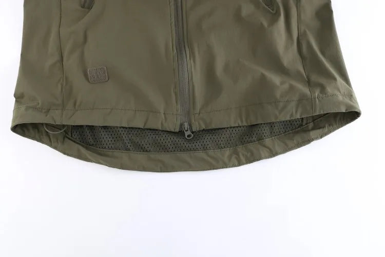 Men Jacket Hooded for Running Hiking Climbing Outdoor Sports Thermal Cycling Clothes 2024 Autumn Windproof Apparel Riding Jacket