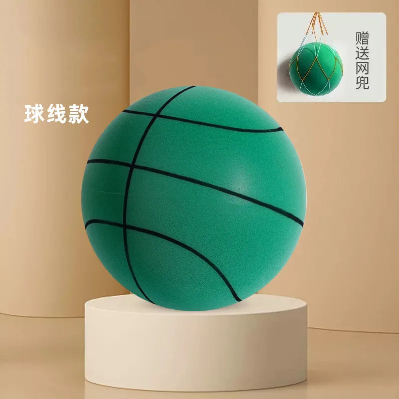 Custom Mute Ball for Sports Training Noiseless Silent Balls with Elasticity for Football & Basketball Equipment