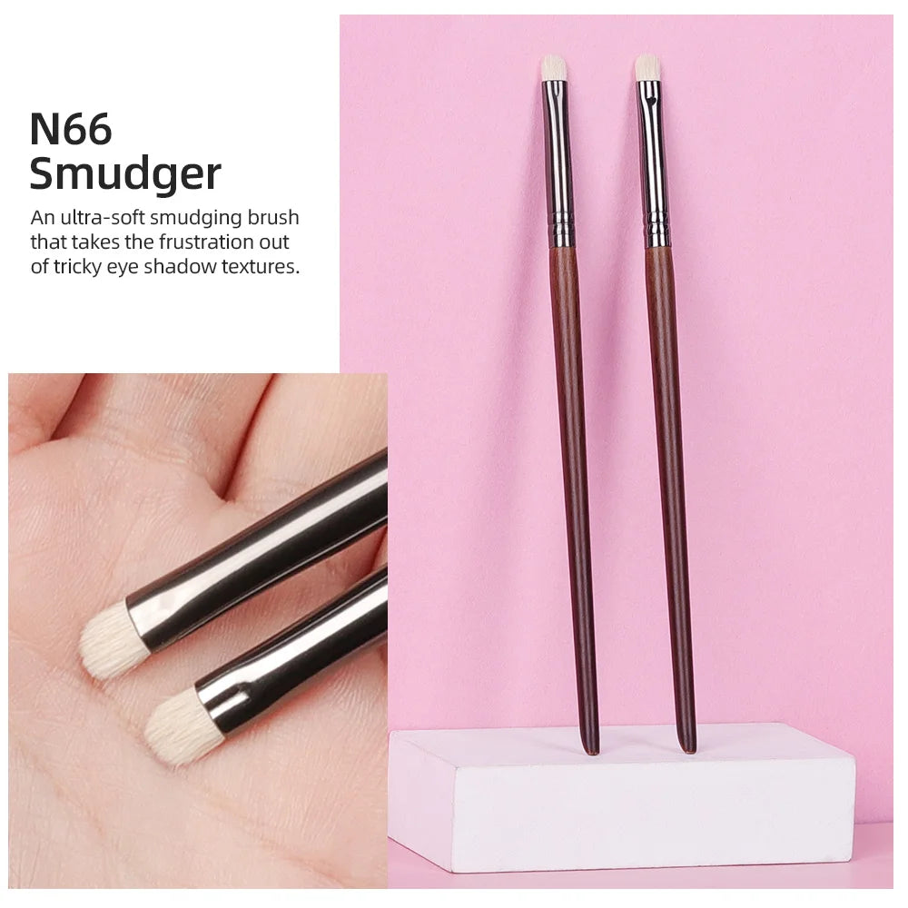 BETHY BEAUTY 1 PC Goat Hair Highlight Brush Blusher Blender Makeup Brushes Powder Blending Soft Make Up Tools for Face Cheek