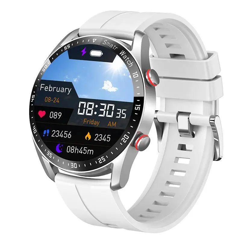 Steel Strap Smart Watch HW20 Men ECG+PPG Waterproof BT Call Heart Rate Monitoring Message Reminder Sports Smartwatch