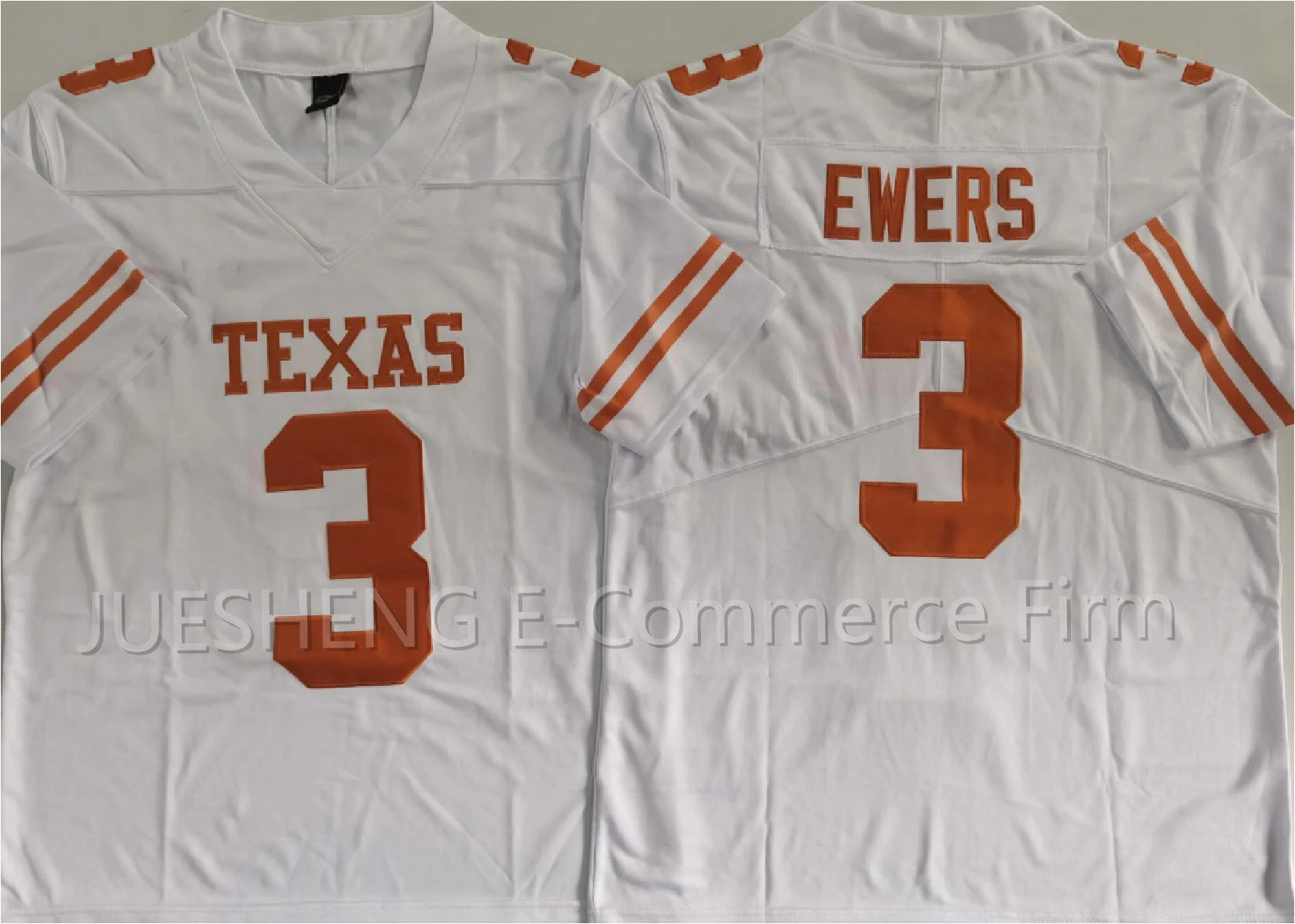 Wholesale Top Quality Texas College American Football 16#Manning  3#EWERS  American Football Stitched Jerseys