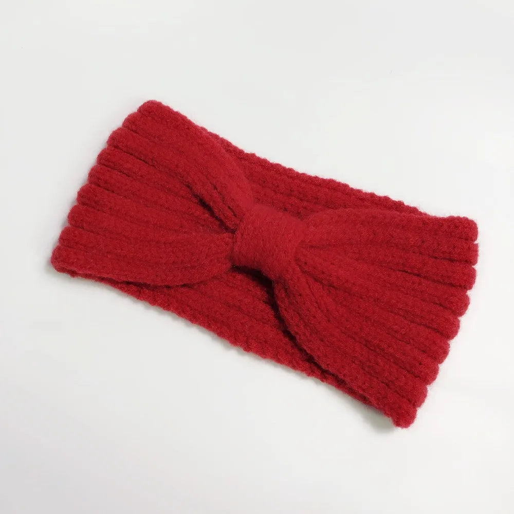 Winter Warm Headband for Women Woolen Knitting Headbands Wool Knitted Elastic Headband Headwear Girls Hair Band Hair Accessories
