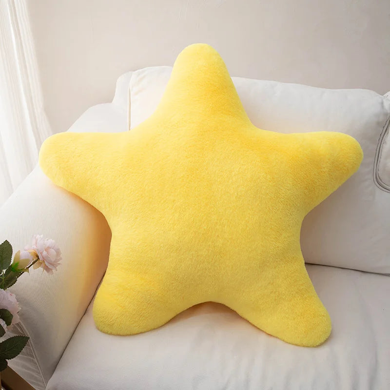 New Arrival Star Pillow Plush Stuffed Star Shaped Pillow Cute Toy for Kids Colorful Star Cushion