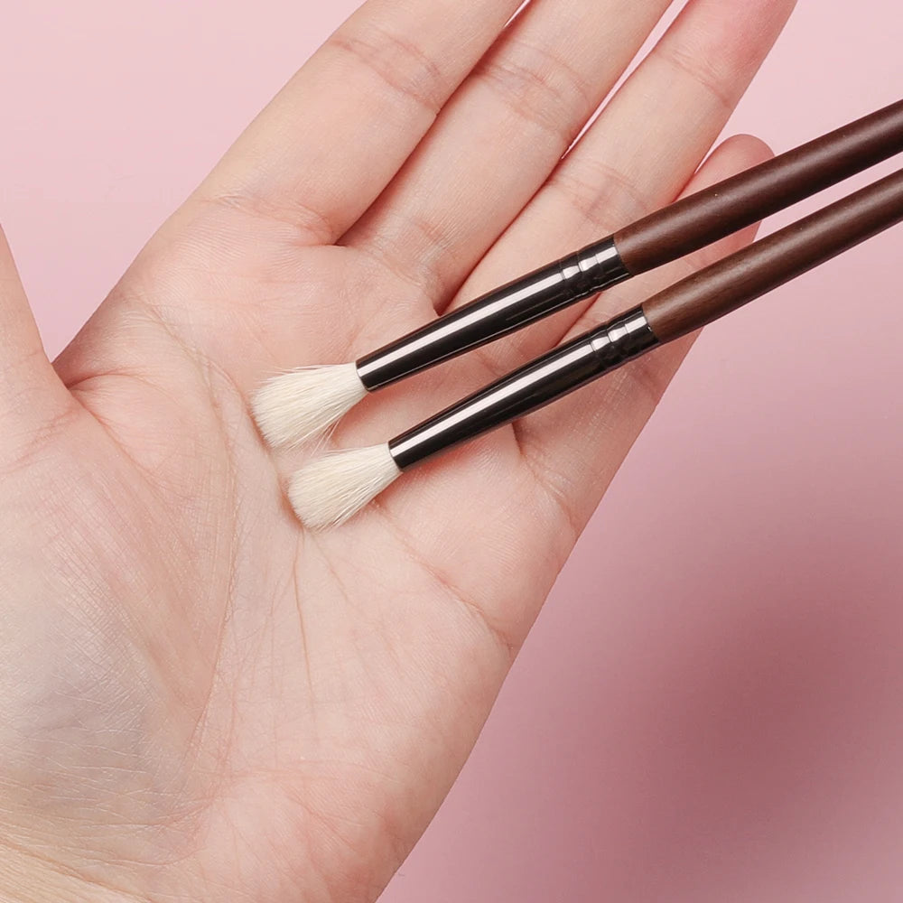 BETHY BEAUTY 1 PC Goat Hair Highlight Brush Blusher Blender Makeup Brushes Powder Blending Soft Make Up Tools for Face Cheek