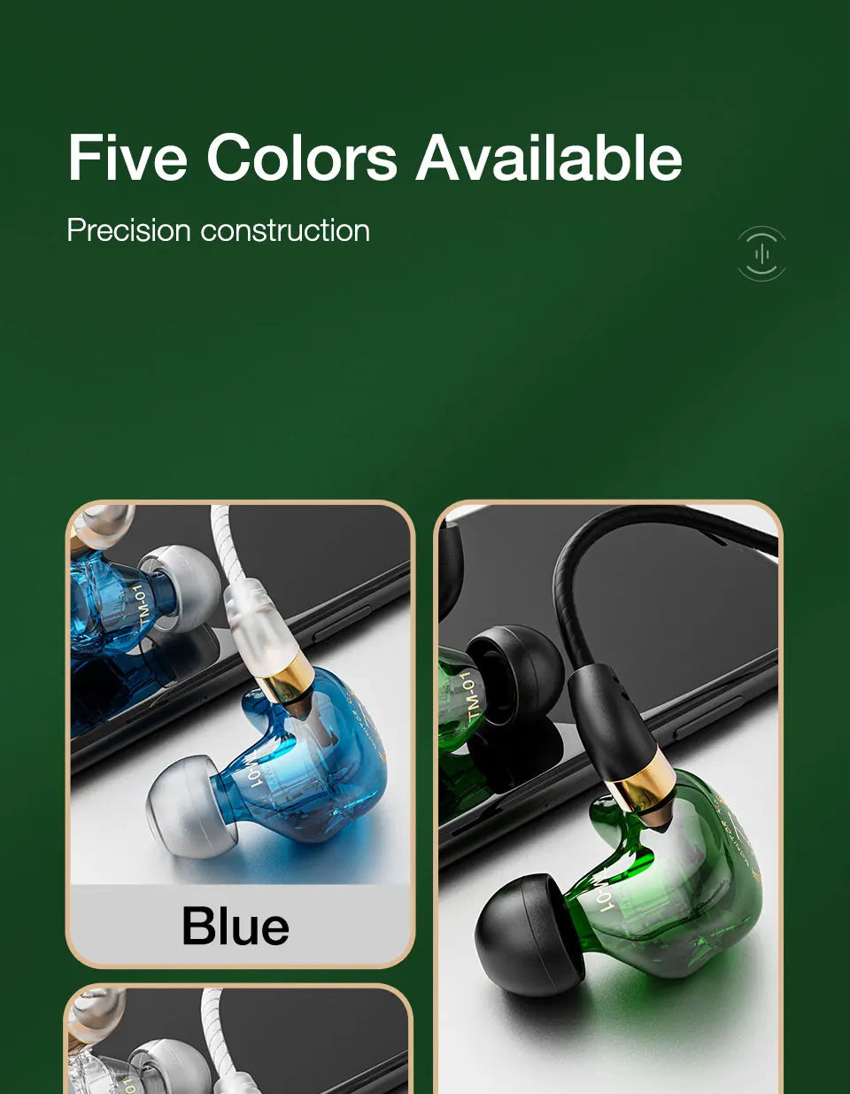 EARDECO HiFi Wired Headphones Heavy Bass In-ear Headphone Headset with Mic Earphone Sport Wire Phone Earbud Headset Stereo