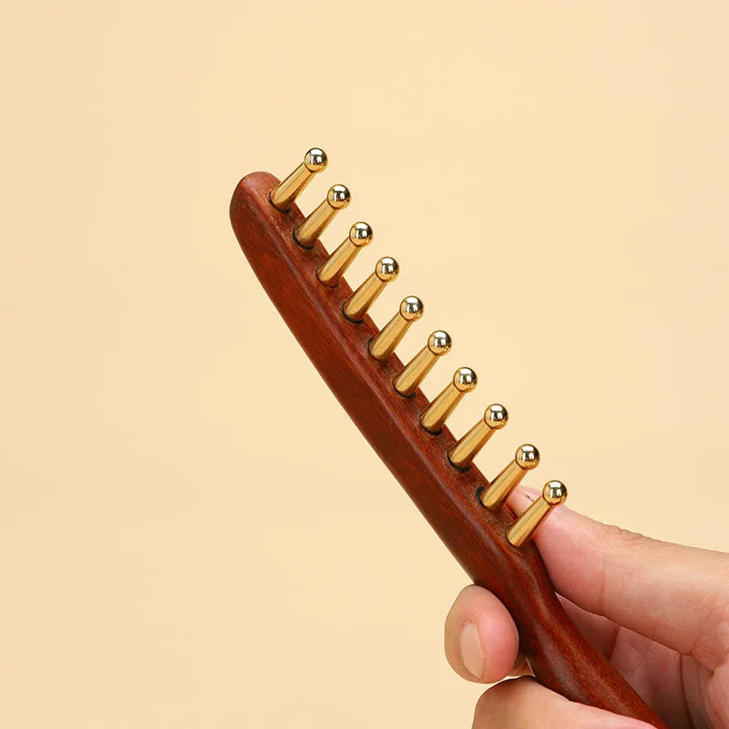 Home Improvement Products Gua Sha Massager for Head Hair Wooden Beauty Tool Gua Sha Comb