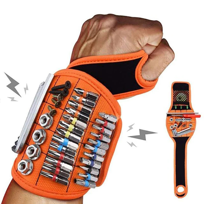 Wristbands for Holding Tools Sweat Absorbent Wristband Thick New Products Magnetic Wrist Support Tools and Home Improvement