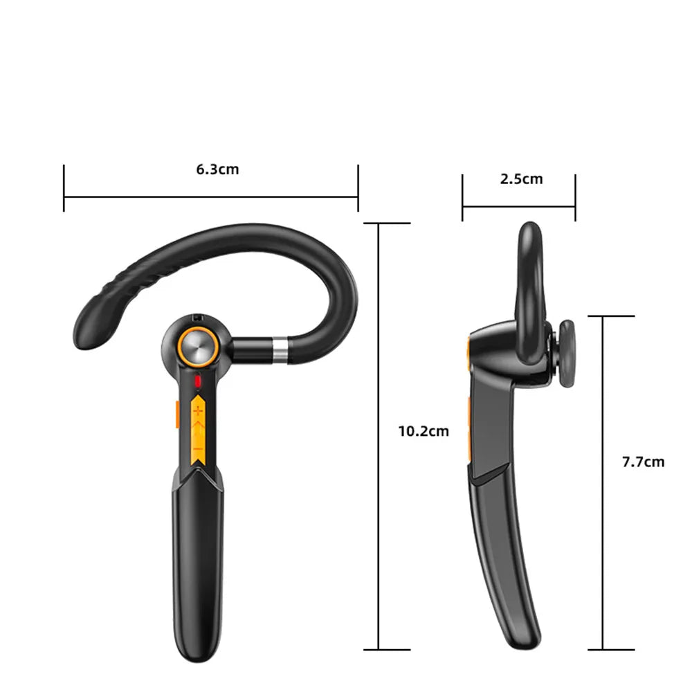 HiFi Earphones Bluetooth Headphones Handsfree Wireless Headset Business Headset Drive Call Sports Earphones for Smartphone