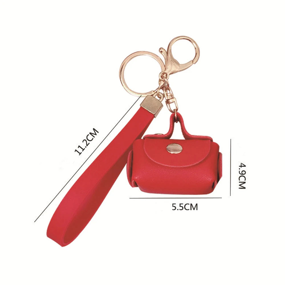 Gifts Women Car Accessories Lovely Creative Bag Keychains Keyring Mini Bag Purse Pendant