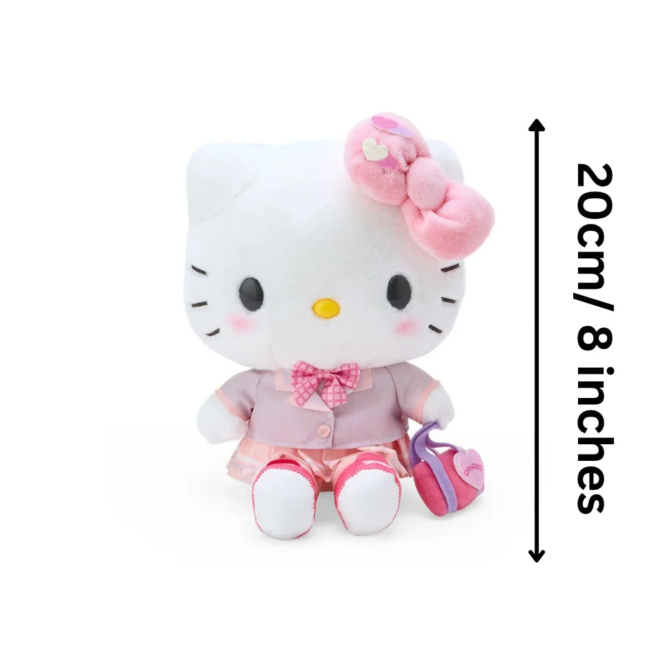 US 3-5 Days Fast Delivery 8 Inch Sanrios Hellokitty Plush Toy, Princess Hellokitty Stuffed Animal,, Cuddle Huggable Plush